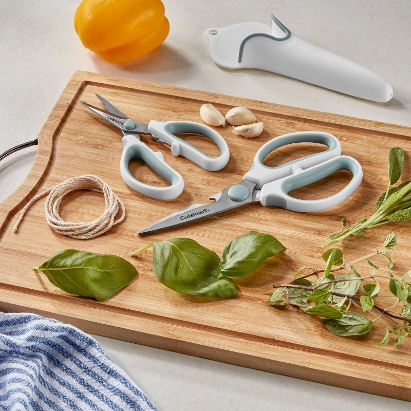 slide 4 of 12, Cuisinart 3pc Shears Set in Magnetic Holder, 3 ct