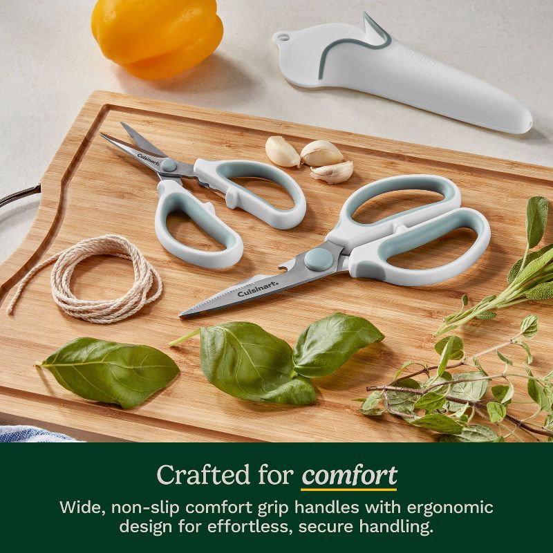 slide 7 of 12, Cuisinart 3pc Shears Set in Magnetic Holder, 3 ct