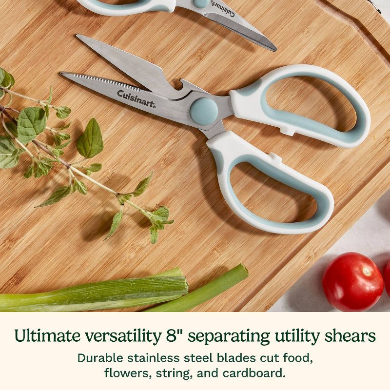 slide 9 of 12, Cuisinart 3pc Shears Set in Magnetic Holder, 3 ct