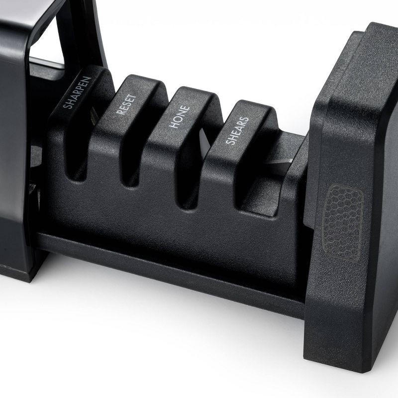 slide 3 of 5, Schmidt Bros Cutlery 4-In-1 Compact Knife and Scissor Sharpener, 1 ct