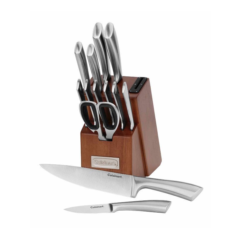 slide 1 of 10, Cuisinart Classic 14pc Stainless Steel Cutlery Block Set, 14 ct