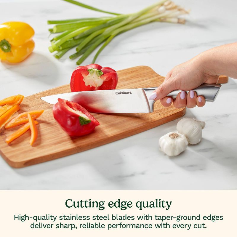 slide 7 of 10, Cuisinart Classic 14pc Stainless Steel Cutlery Block Set, 14 ct