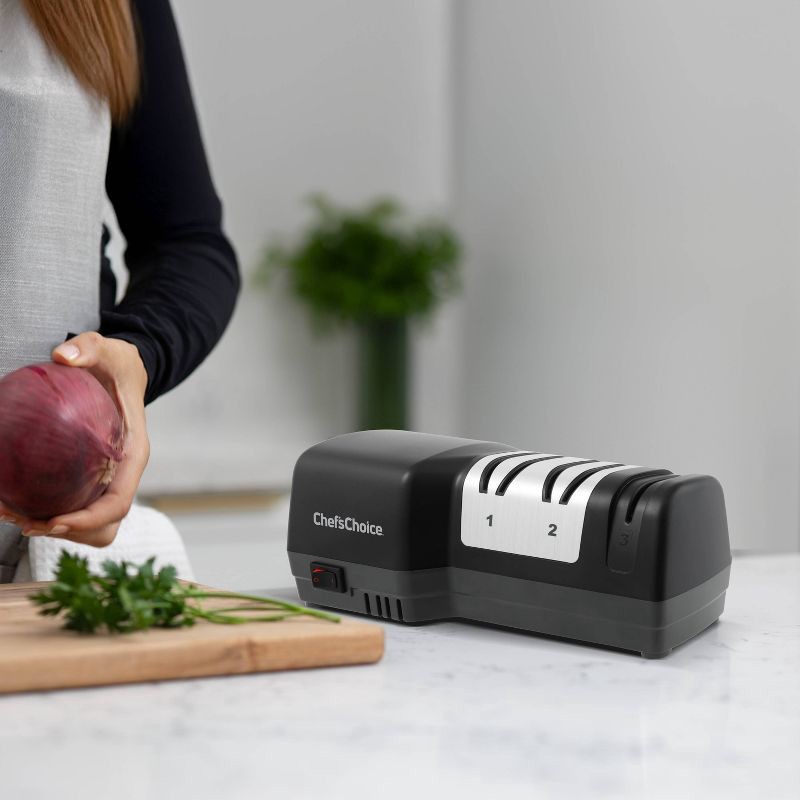 slide 9 of 9, Chef's Choice 20° 3 Stage Electric Hybrid Knife Sharpener, 1 ct