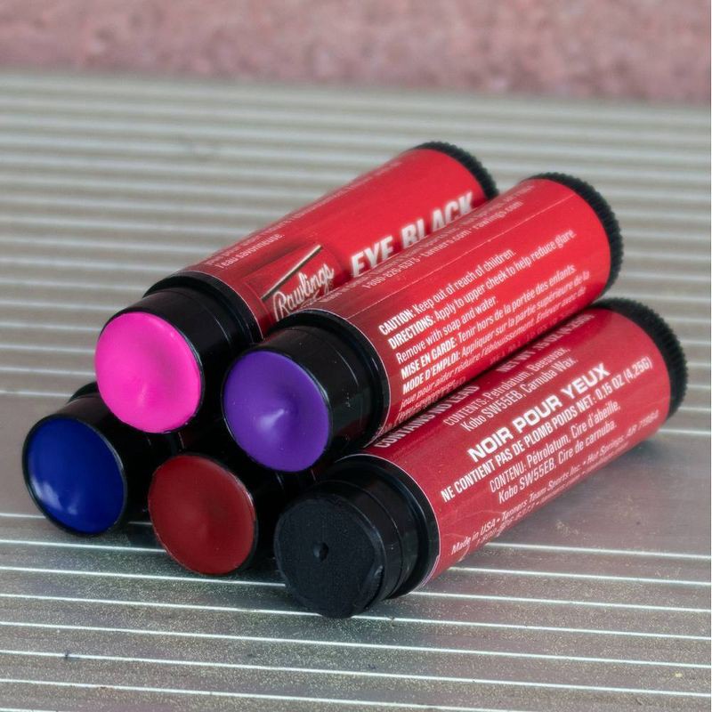 slide 3 of 4, Rawlings Eye Black - Red, 1 ct