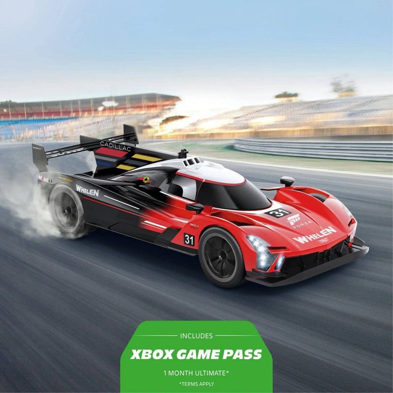 slide 8 of 8, Motor Dayz RC 4x4 Forza Cadillac V Series.R - 1:8 Scale Red, 1 ct