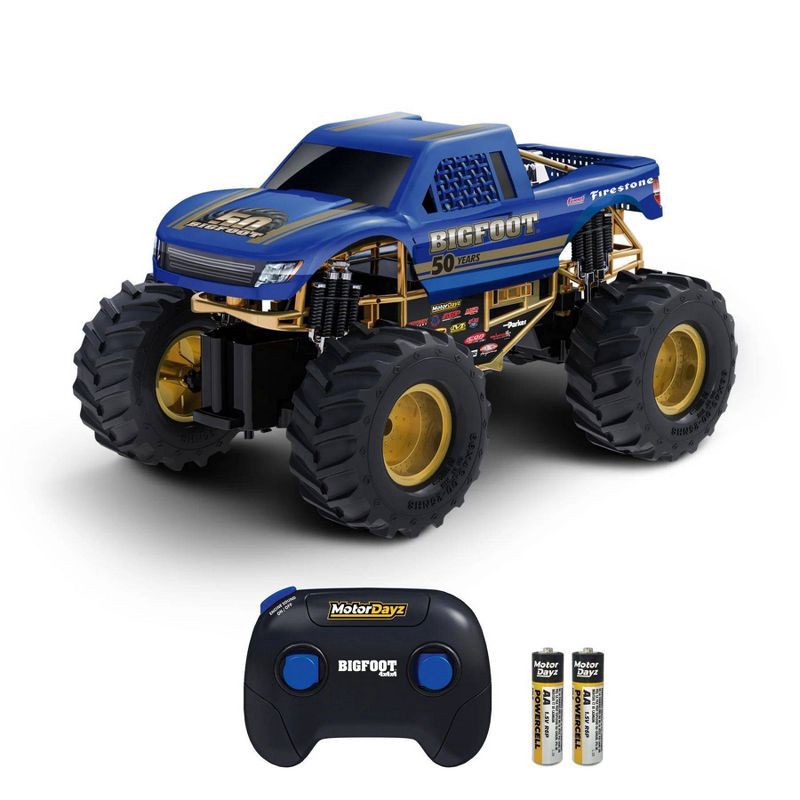 slide 1 of 8, Motor Dayz RC 50th Bigfoot Monster Truck - 1:15 Scale, 1 ct