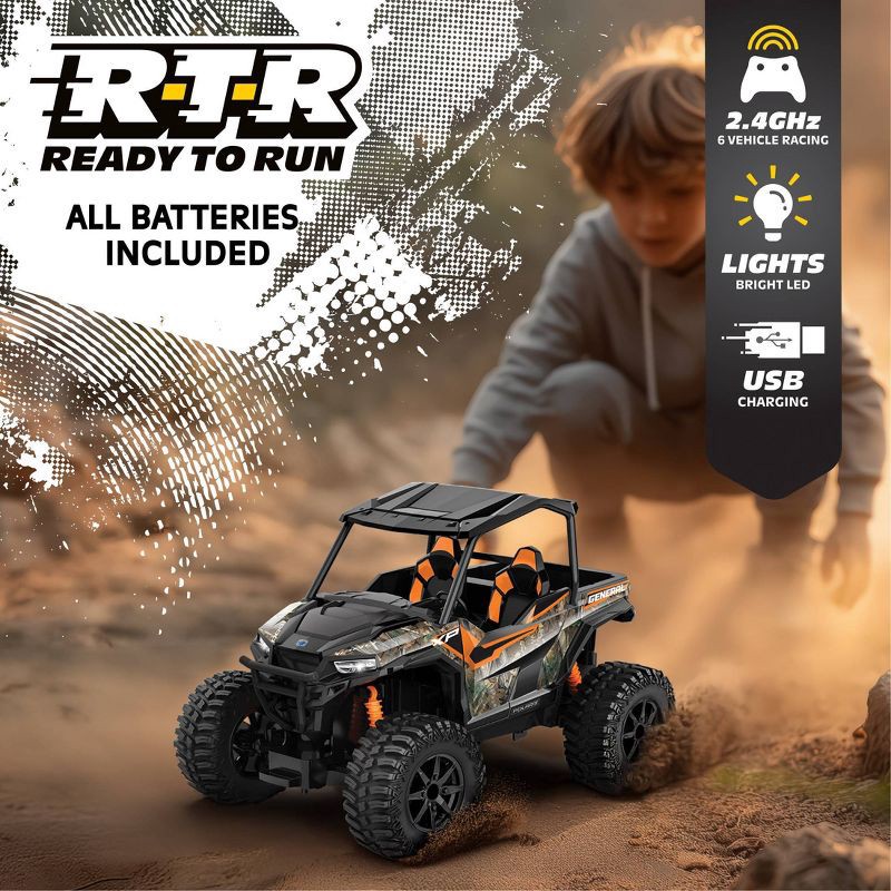 slide 2 of 5, Motor Dayz RC Polaris Camo - 1:14 Scale, 1 ct