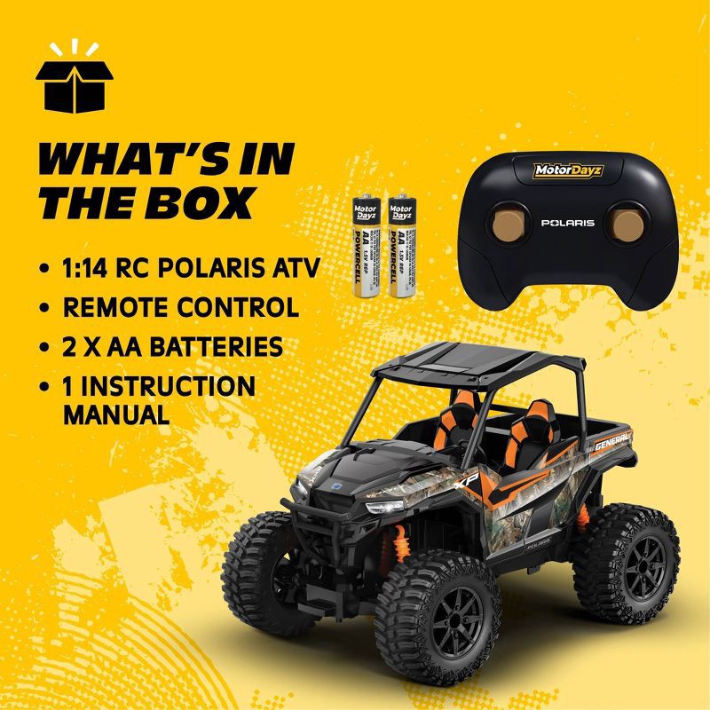 slide 5 of 5, Motor Dayz RC Polaris Camo - 1:14 Scale, 1 ct