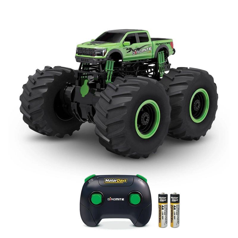 slide 1 of 8, Motor Dayz RC 4x4 Ford Raptor SVT Try-Me Pivot Steering Vapor - 1:10 Scale, 1 ct