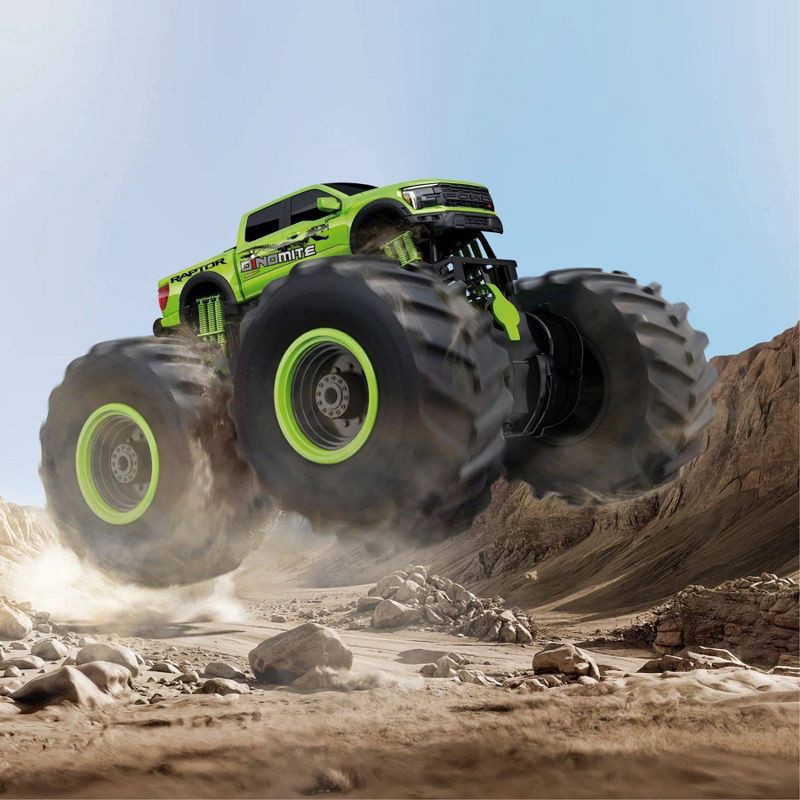 slide 8 of 8, Motor Dayz RC 4x4 Ford Raptor SVT Try-Me Pivot Steering Vapor - 1:10 Scale, 1 ct