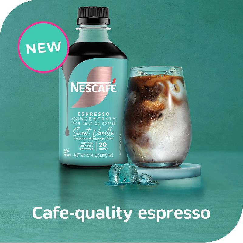 slide 2 of 8, Nescafe Sweet Vanilla Espresso Concentrate - 10 fl oz, 10 fl oz