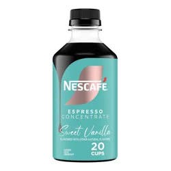 Nescafe Sweet Vanilla Espresso Concentrate - 10 fl oz