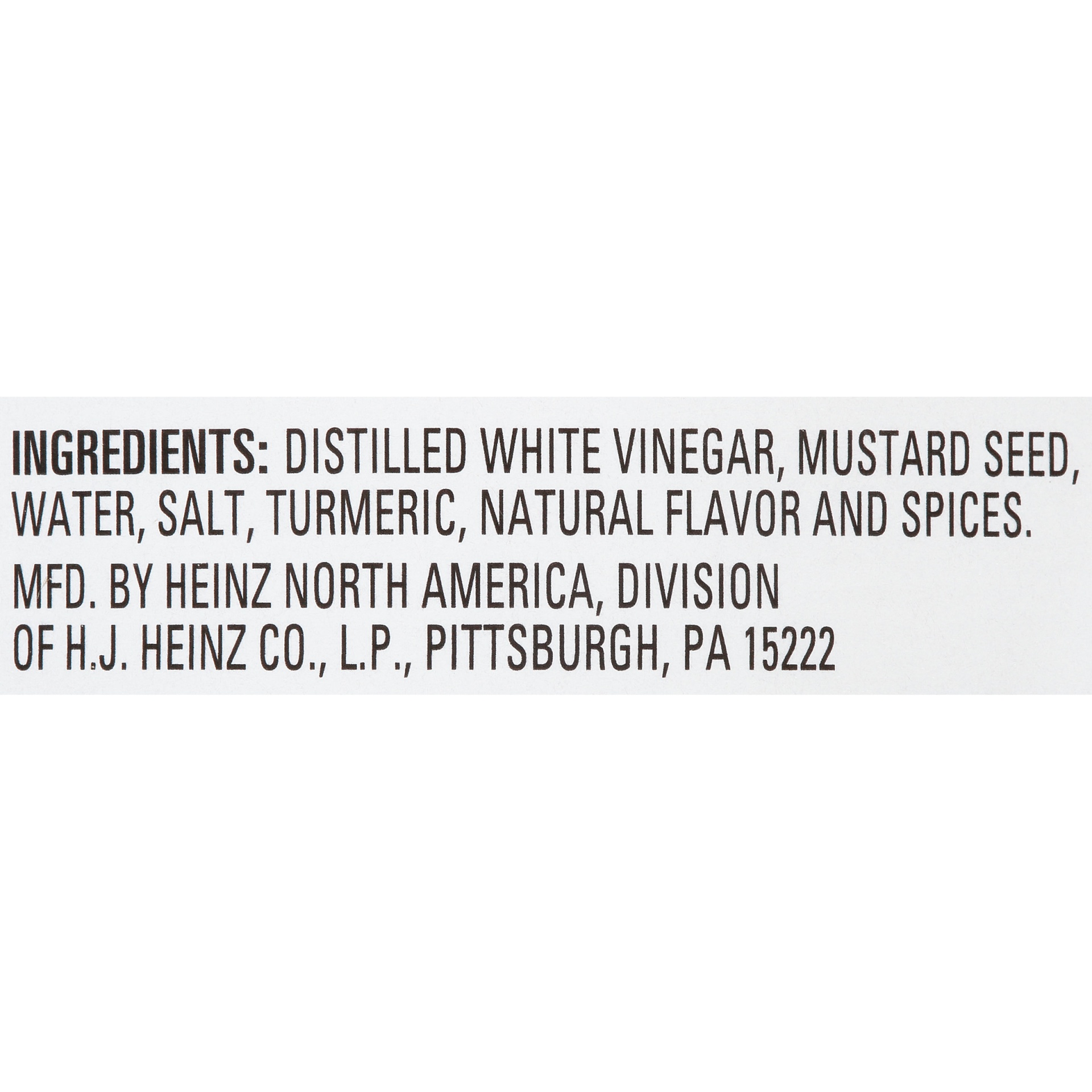 slide 1 of 1, Heinz 100% Natural Yellow Mustard, Forever Full, Inverted, No Seal to Peel Casepack Bottles, 208 oz