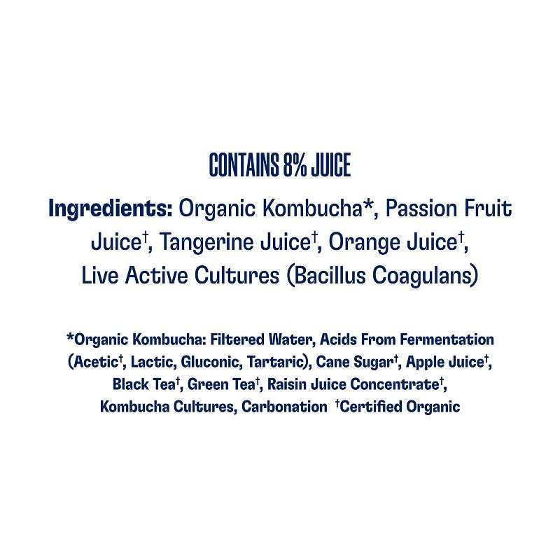 slide 5 of 6, Health-Ade Passion Fruit Tangerine Kombucha - 48 fl oz, 48 fl oz