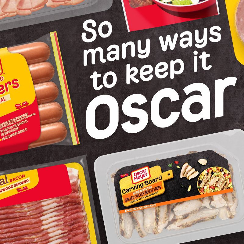 slide 7 of 8, Oscar Mayer Herbs Roasted Chicken Strips - 6oz, 6 oz