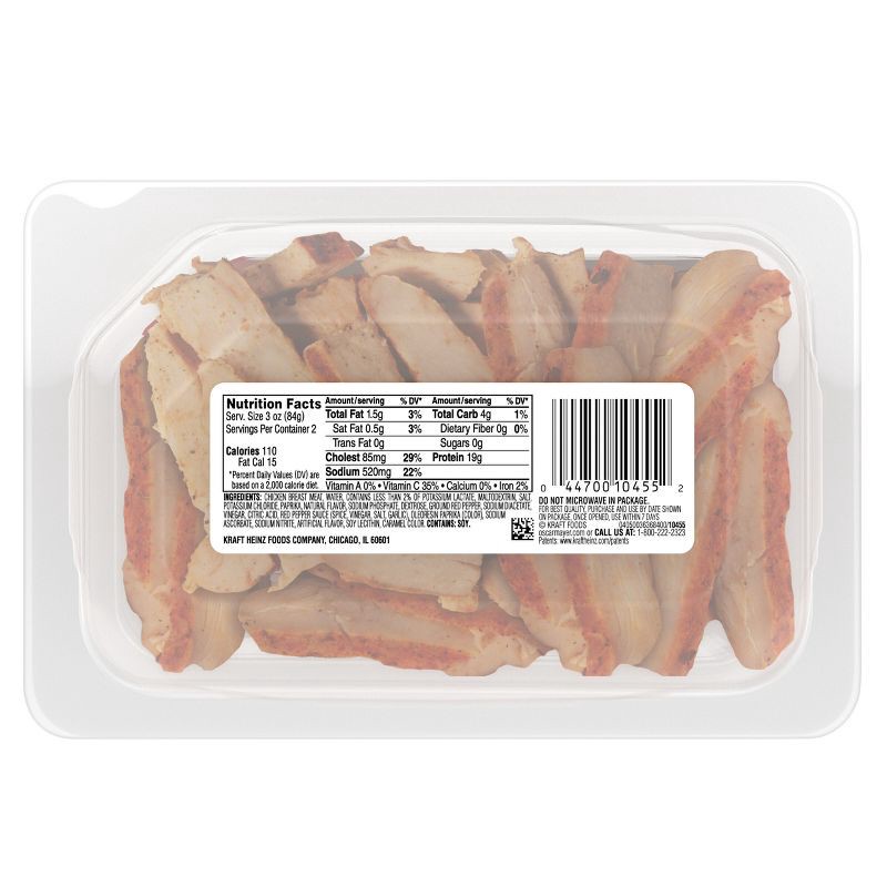 slide 8 of 9, Oscar Mayer Buffalo Style Chicken Strips - 6oz, 6 oz