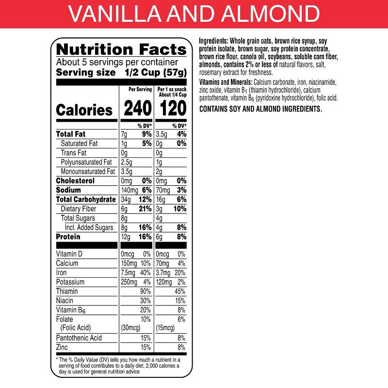 slide 7 of 12, Special K Vanilla and Almond Granola - 11oz, 11 oz