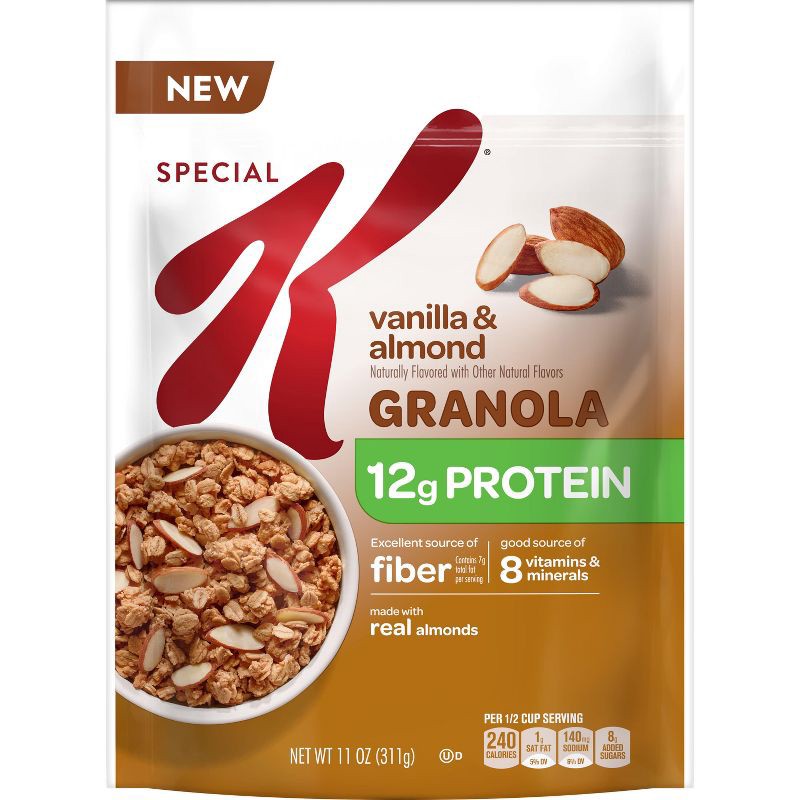 slide 8 of 12, Special K Vanilla and Almond Granola - 11oz, 11 oz