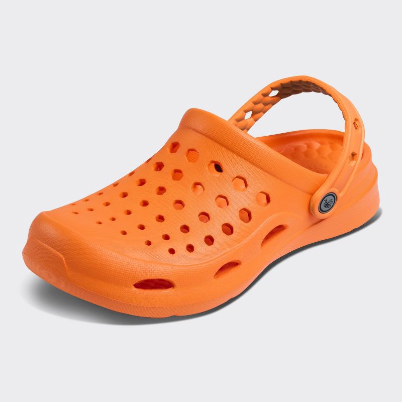 slide 2 of 6, Joybees Men's Chance Clogs - Orange 9, 1 ct