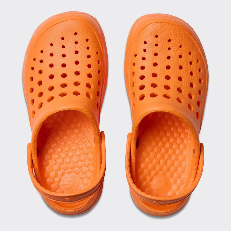 slide 5 of 6, Joybees Men's Chance Clogs - Orange 9, 1 ct
