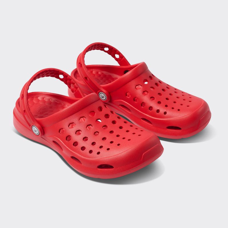 slide 2 of 6, Joybees Men's Chance Clogs - Red 4, 1 ct