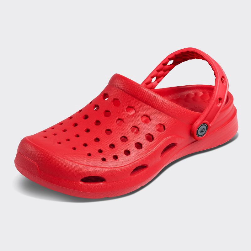 slide 5 of 6, Joybees Men's Chance Clogs - Red 4, 1 ct