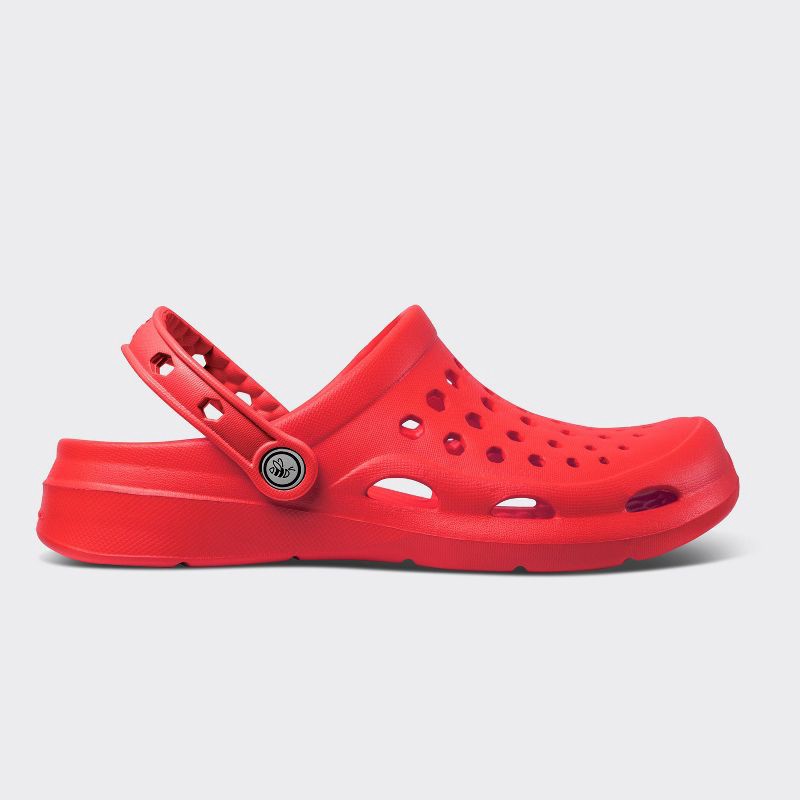 slide 5 of 6, Joybees Men's Chance Clogs - Red 8, 1 ct