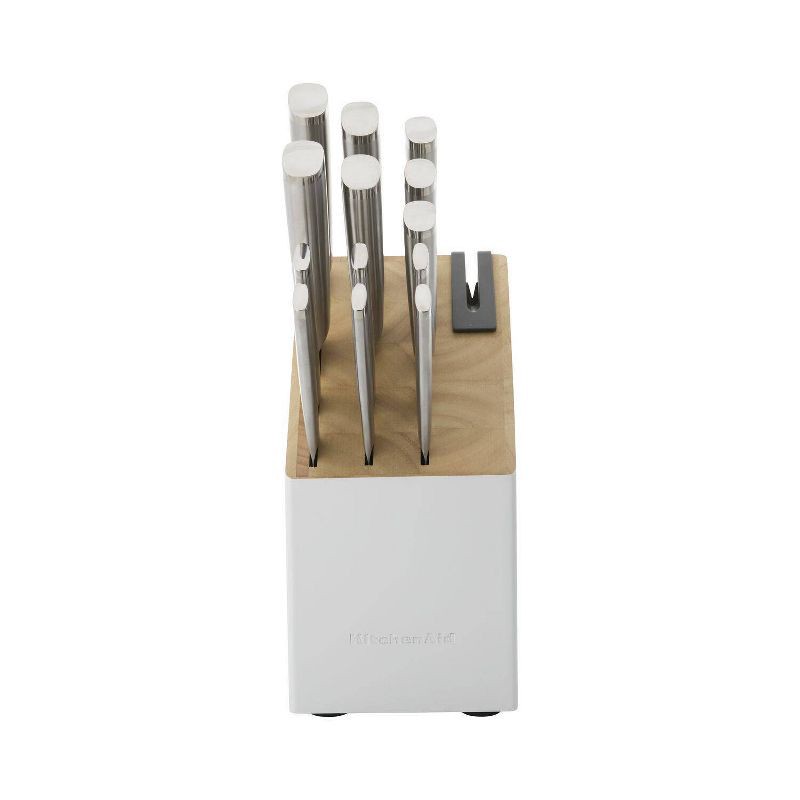 slide 8 of 9, KitchenAid Gourmet 14pc Stainless Steel Knife Block Set, 14 ct