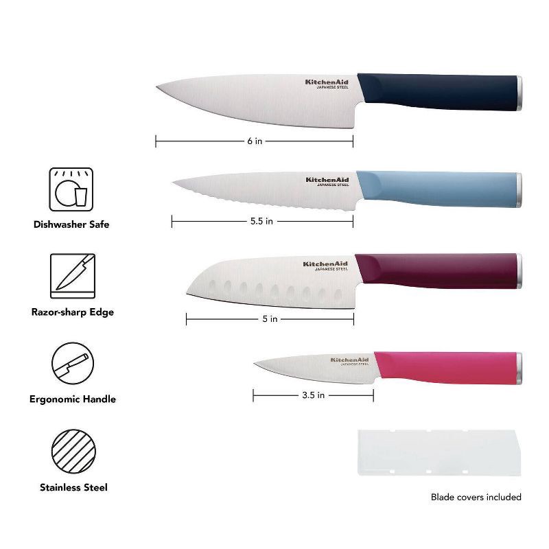 slide 3 of 6, KitchenAid 4pc Chef Set, 4 ct