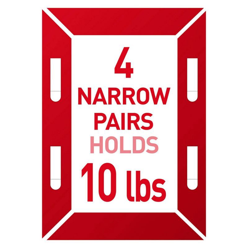 slide 10 of 12, Command Narrow Picture Hanging Strips Value Pack 12 Pairs, 1 ct