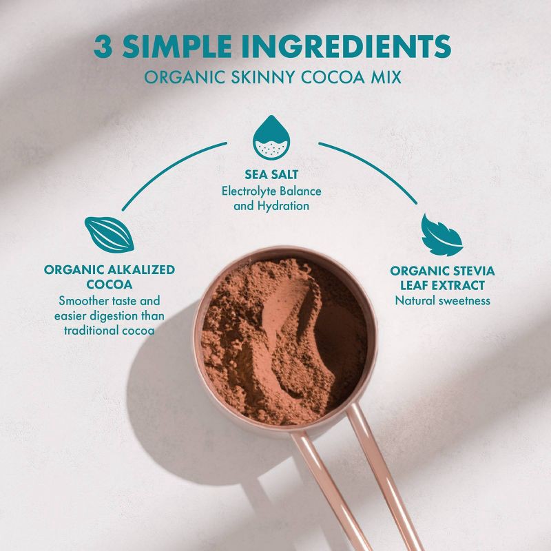 slide 3 of 8, Mindful Nutrition Organic Skinny Cocoa Mix - 3oz, 3 oz