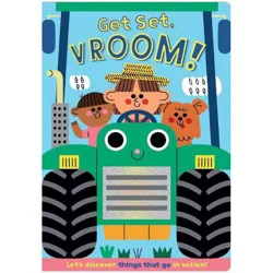 Gigglescape Get Set, Vroom! - by Elena Rodgers and Sarah Creese (Board Book)