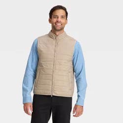 Men's Comfort Wear Vest - Goodfellow & Co™ Tan XXL