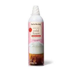 Sugar Cookie Cold Foam Whipped Topping - 13oz - Favorite Day™