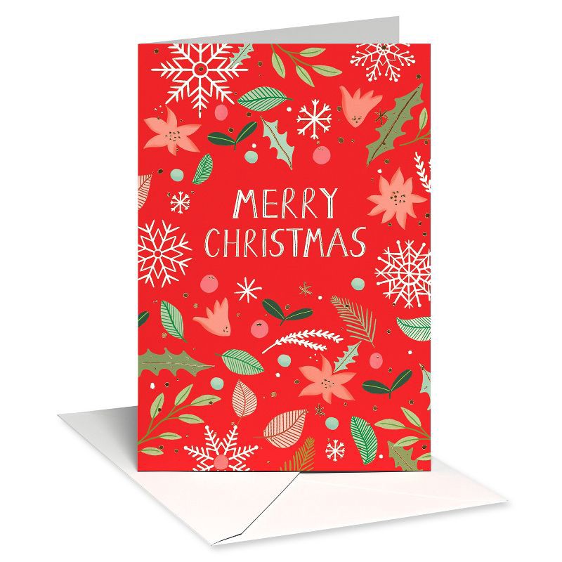 slide 2 of 6, American Greetings 10ct Christmas Cards Boxed with Envelopes Magical Feeling, 10 ct