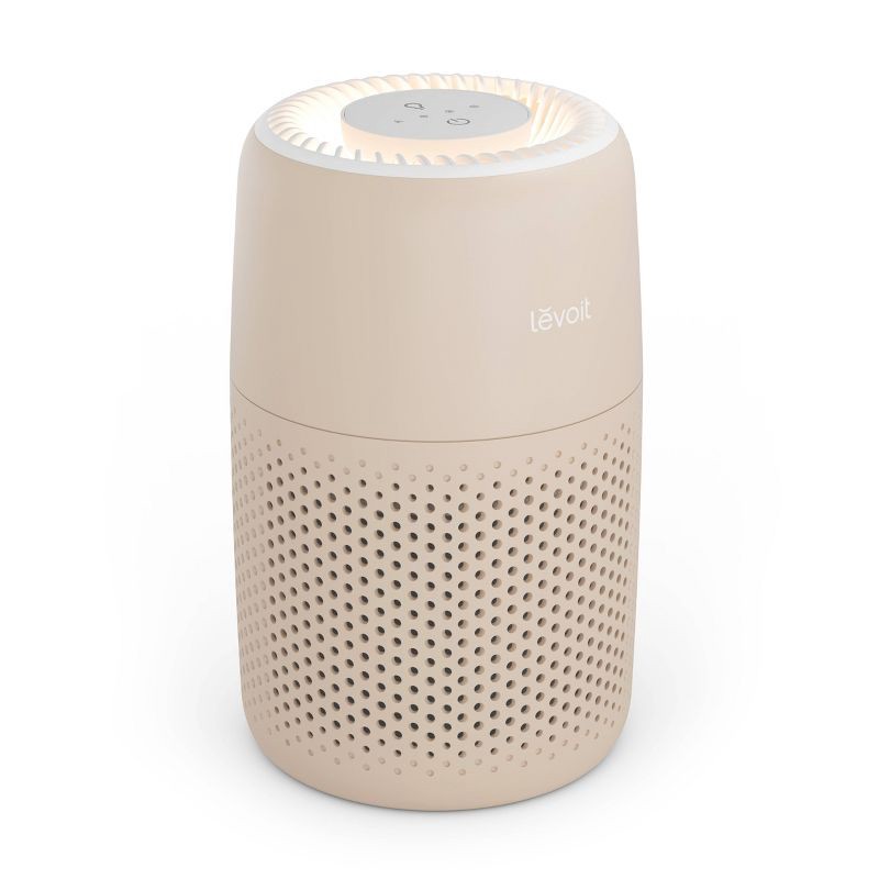 slide 5 of 5, Levoit Core Mini Air Purifier with Night Light Sand, 1 ct
