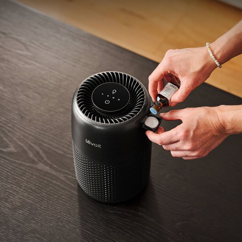 slide 5 of 6, Levoit Core Mini Air Purifier with Night Light Space Gray, 1 ct