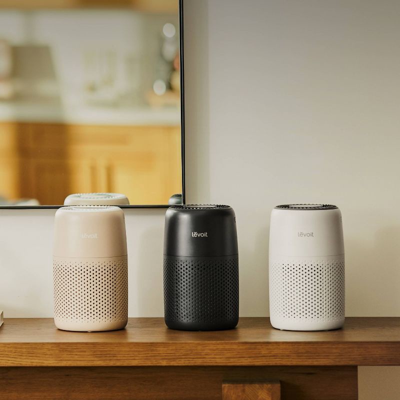 slide 6 of 6, Levoit Core Mini Air Purifier with Night Light Space Gray, 1 ct