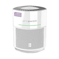 Germ Guardian GermGuardian AirSafe Intelligent Air Purifier with 360° HEPA 13 Filter and UV-C