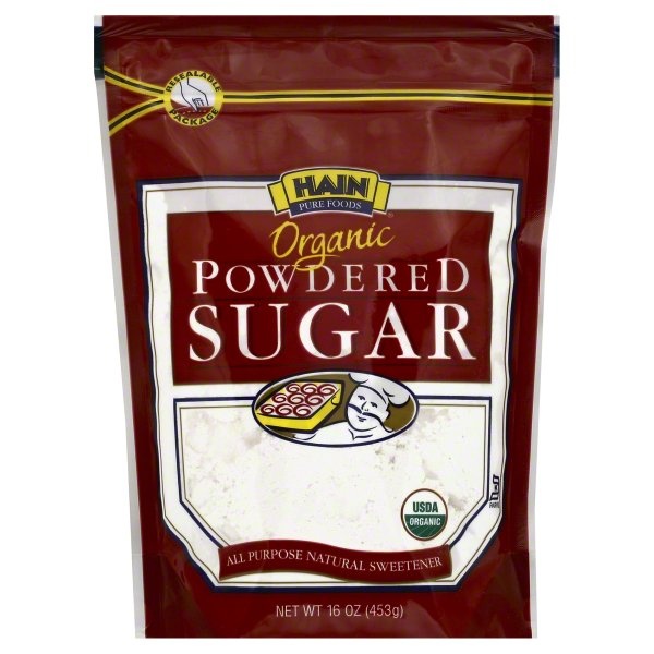 slide 1 of 1, Hain Pure Foods Sugar Organic Powdered, 16 oz