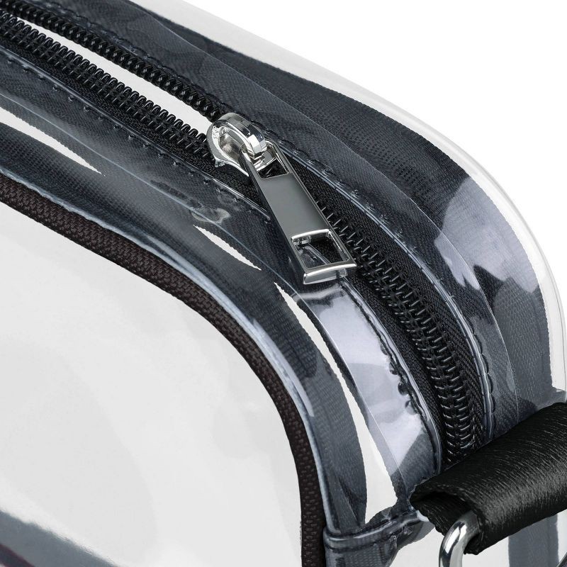 slide 3 of 3, NFL Philadelphia Eagles Smu Clear Camera Bag With Chenille Lettering, 1 ct