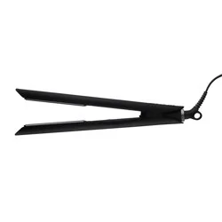 Kristin Ess Nanoblack 3-in-1 Flat Iron - 1": Ceramic Iron for Straightening, All Hair Types, Electric Power