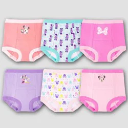 Toddler 6pk Minnie Mouse Potty Training Underwear - 3T