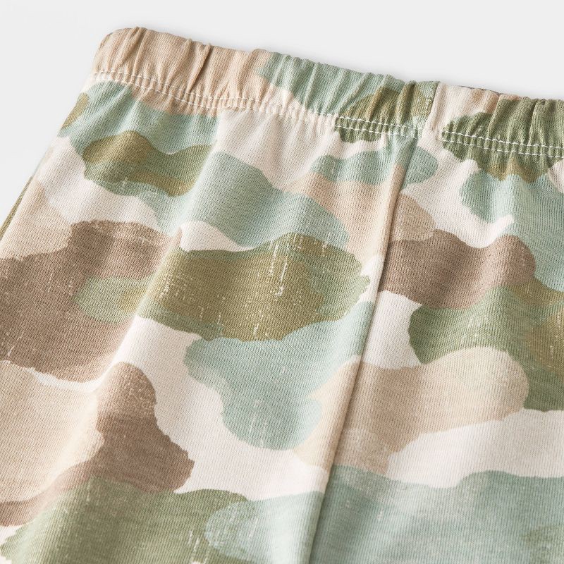 slide 2 of 4, Baby Boys' Camo 3pc Top & Bottom Set - Cat & Jack™ Green 3-6M, 3 ct