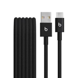 Beats USB-A to USB-C Woven Cable (1.5 m) - Bolt Black