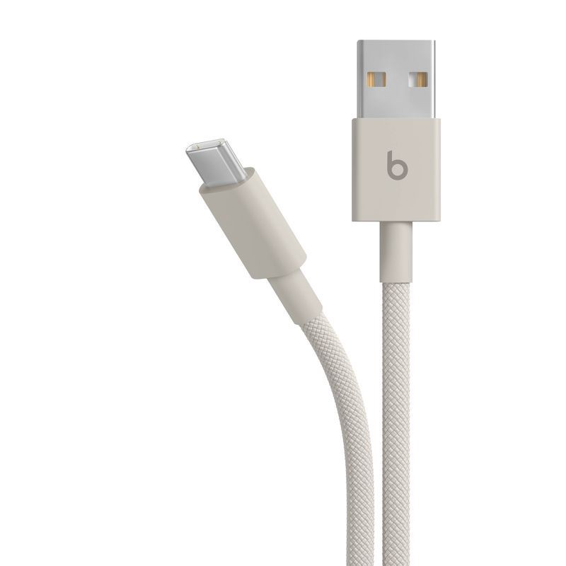 slide 2 of 11, Beats USB-A to USB-C Woven Cable (1.5 m) - Surge Stone, 1 ct