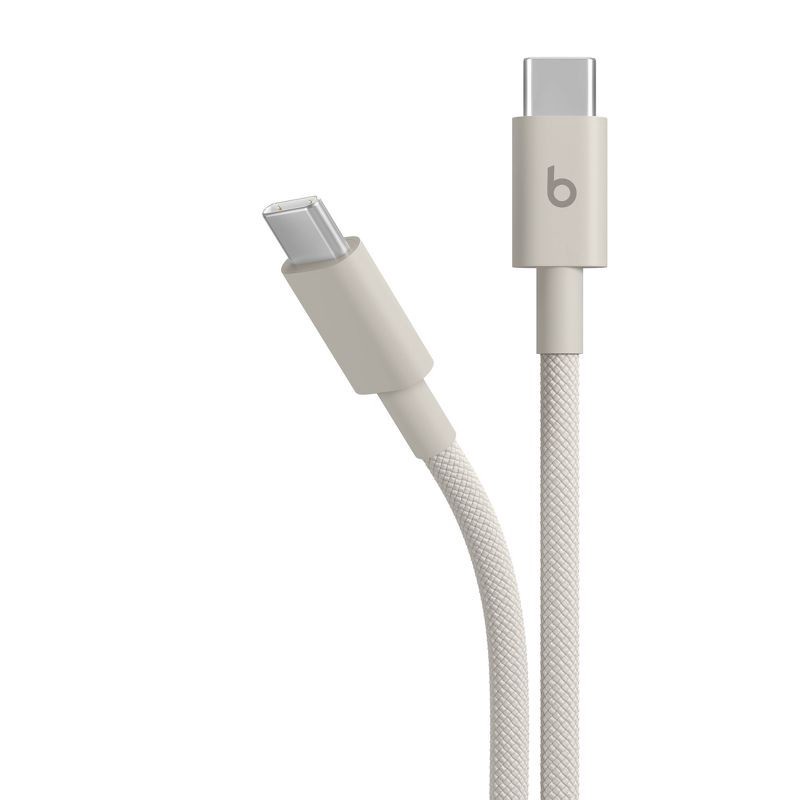 slide 2 of 11, Beats USB-C to USB-C Woven Cable (1.5 m) - Surge Stone, 1 ct