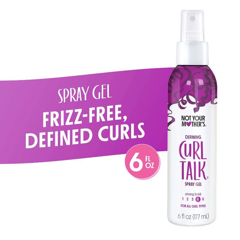 slide 2 of 8, Not Your Mother's Curl Talk Spray Hair Gel - 6 fl oz, 6 fl oz