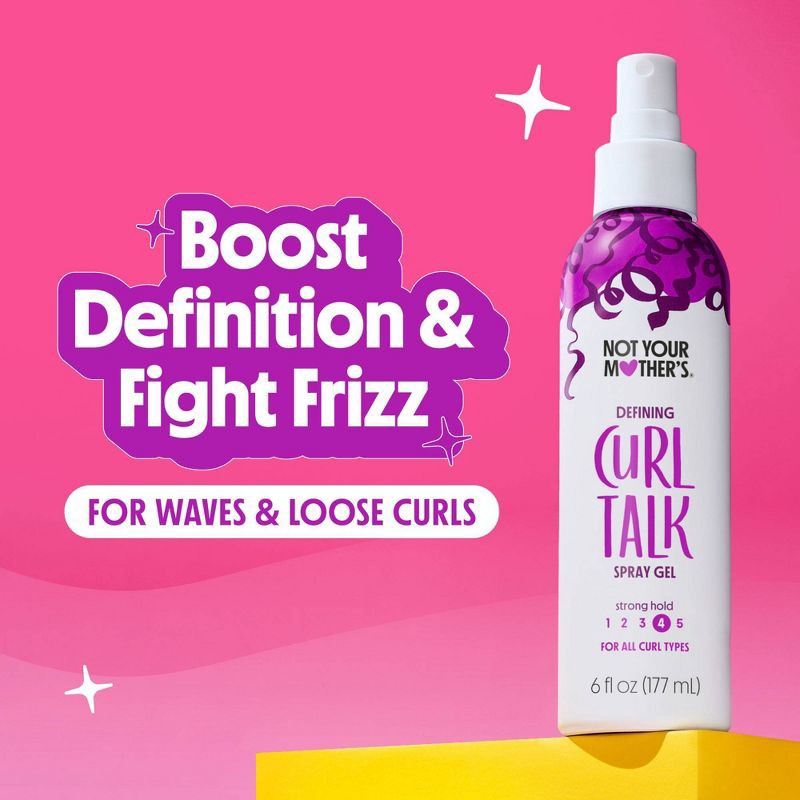 slide 4 of 8, Not Your Mother's Curl Talk Spray Hair Gel - 6 fl oz, 6 fl oz