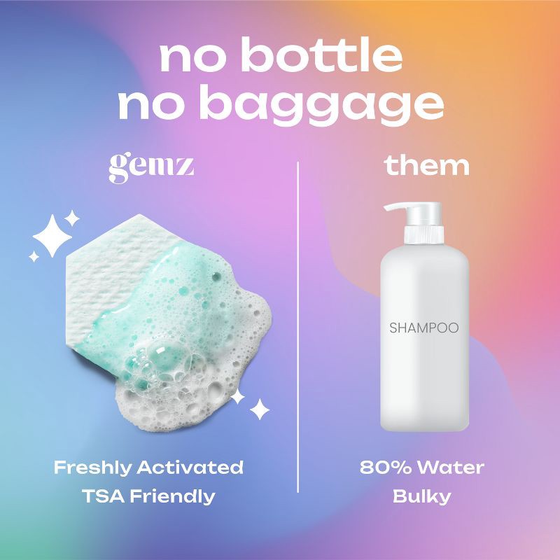 slide 4 of 9, gemz Shampoo and Conditioner Want it All Variety Kit, Color Safe - 11ct, 11 ct